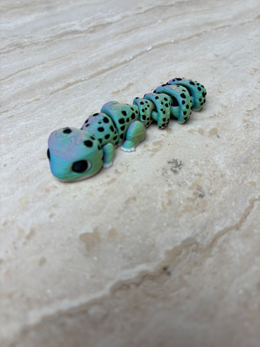 Friemelspeelgoed fidget Gekko