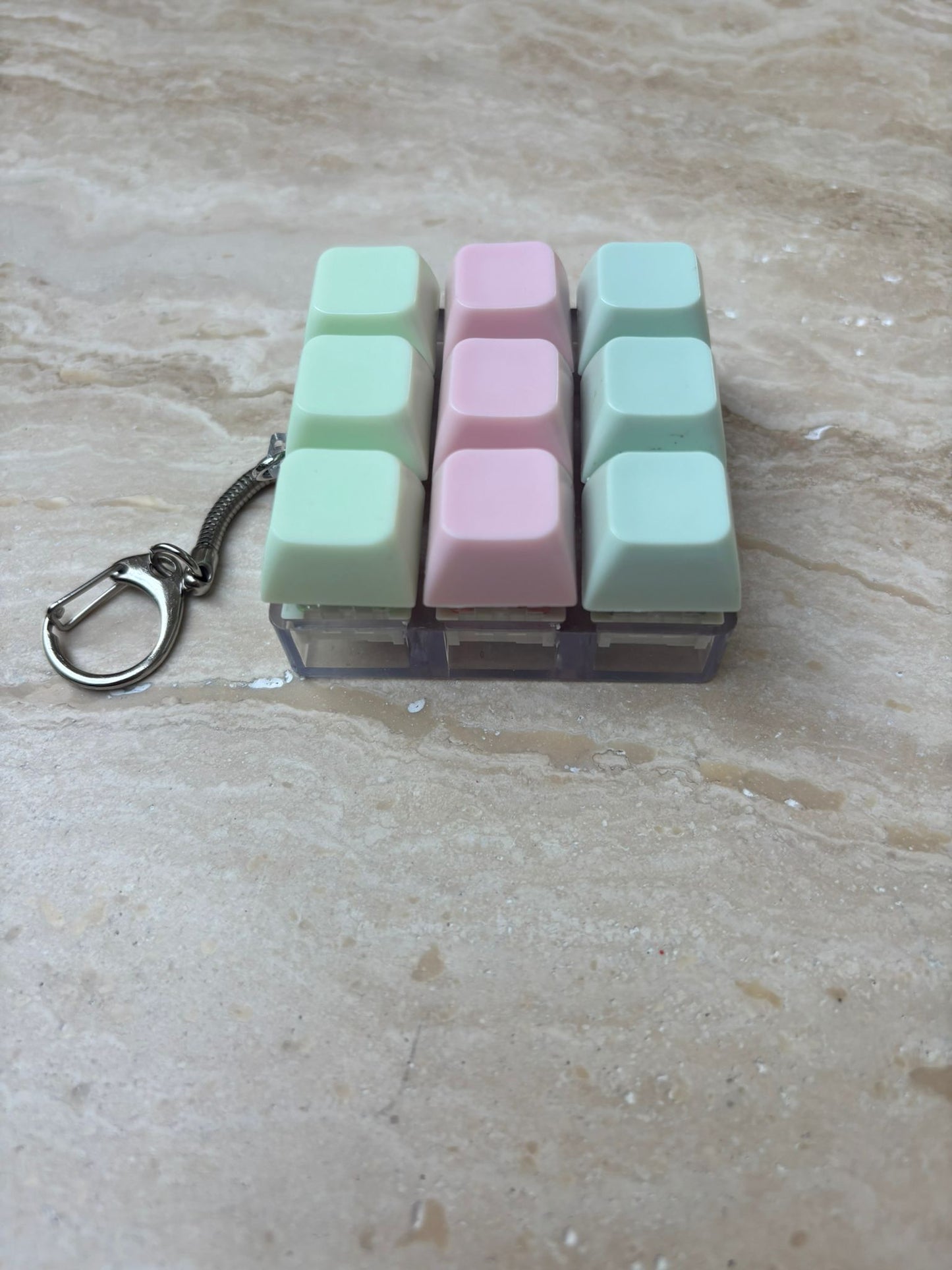 Klikker groen/roze