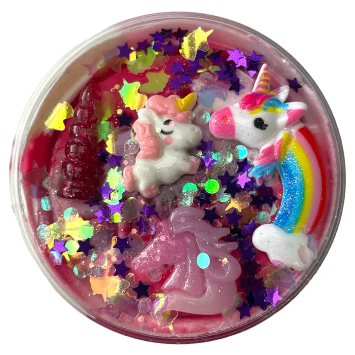 Unicorn Explosion speeldeeg met glitters