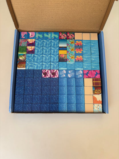 Magnetische bouwblokjes onderwaterwereld