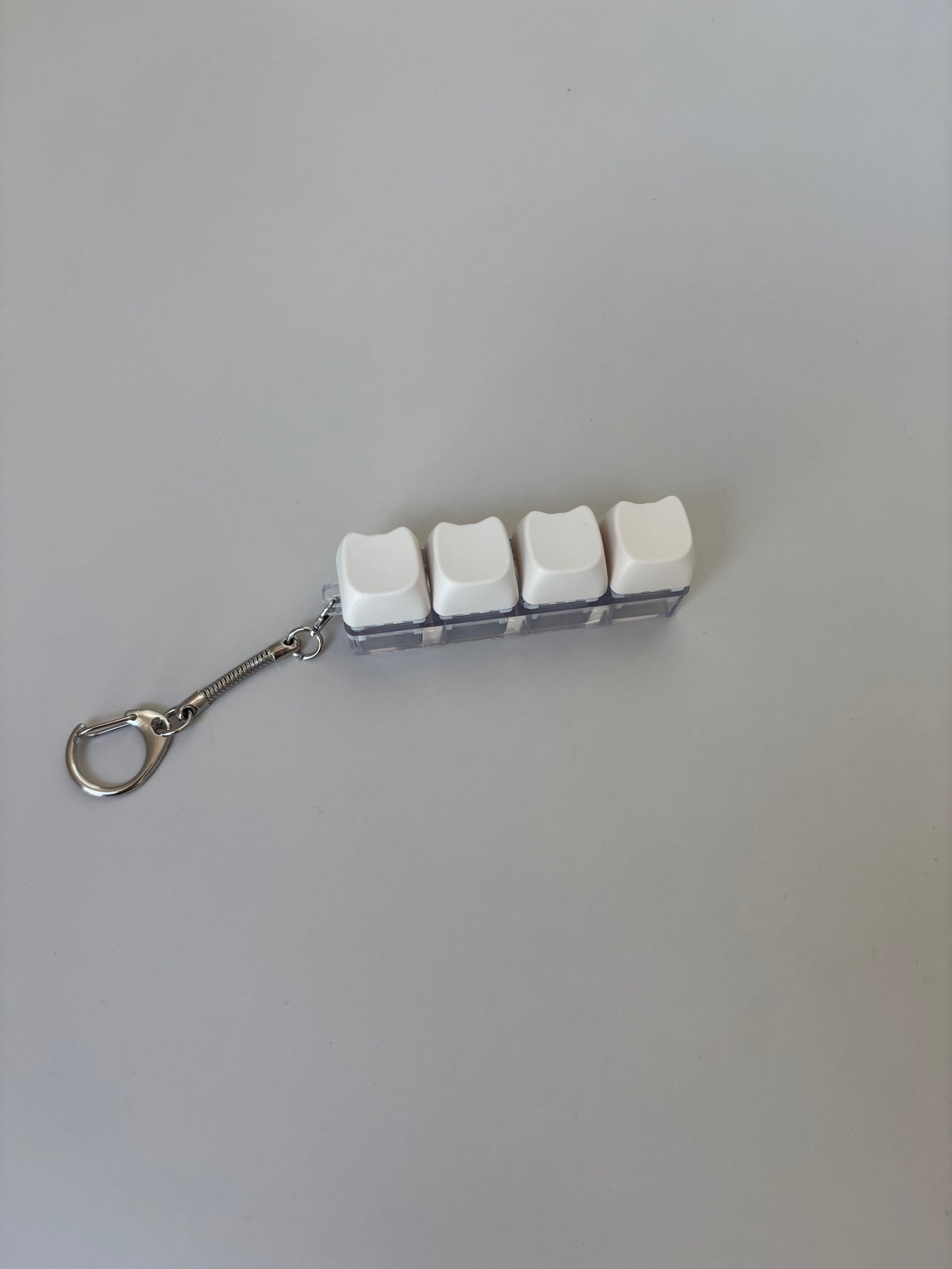 Fidget toetsenbord sleutelhanger