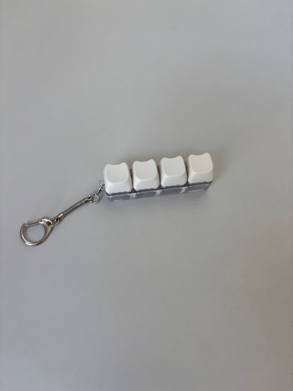 Fidget toetsenbord sleutelhanger