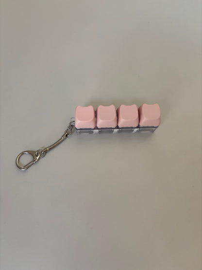 Fidget toetsenbord sleutelhanger