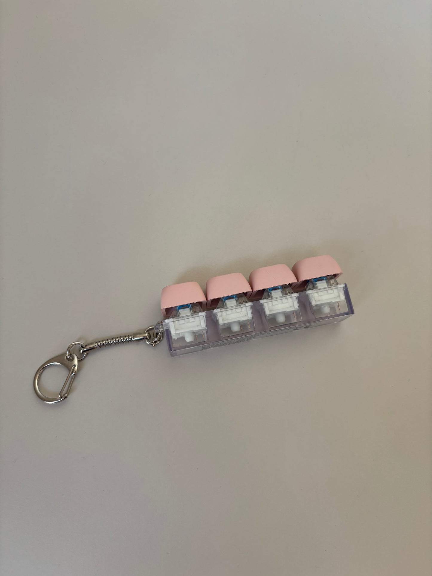 Fidget toetsenbord sleutelhanger