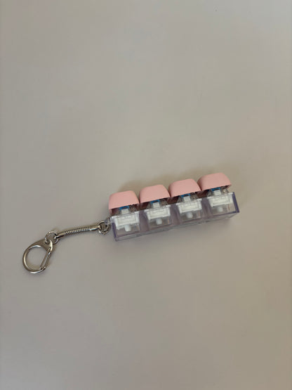 Fidget toetsenbord sleutelhanger