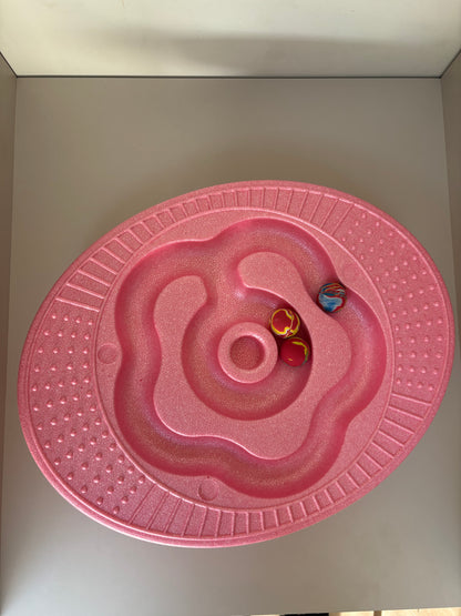 Balansbord met balletjes