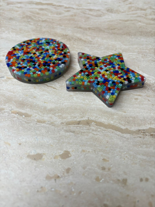 Picky pad plukmat groen blauw 2 stuks