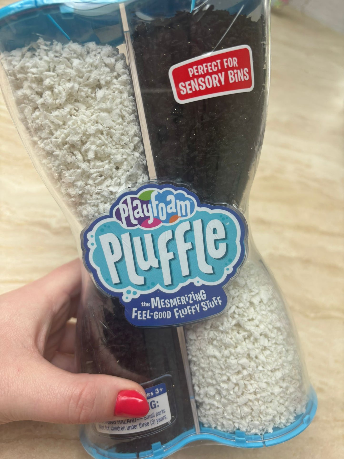 Playfoam Pluffle Twist zwart-wit