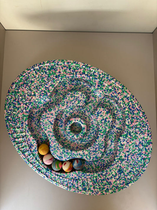 Balansbord met balletjes