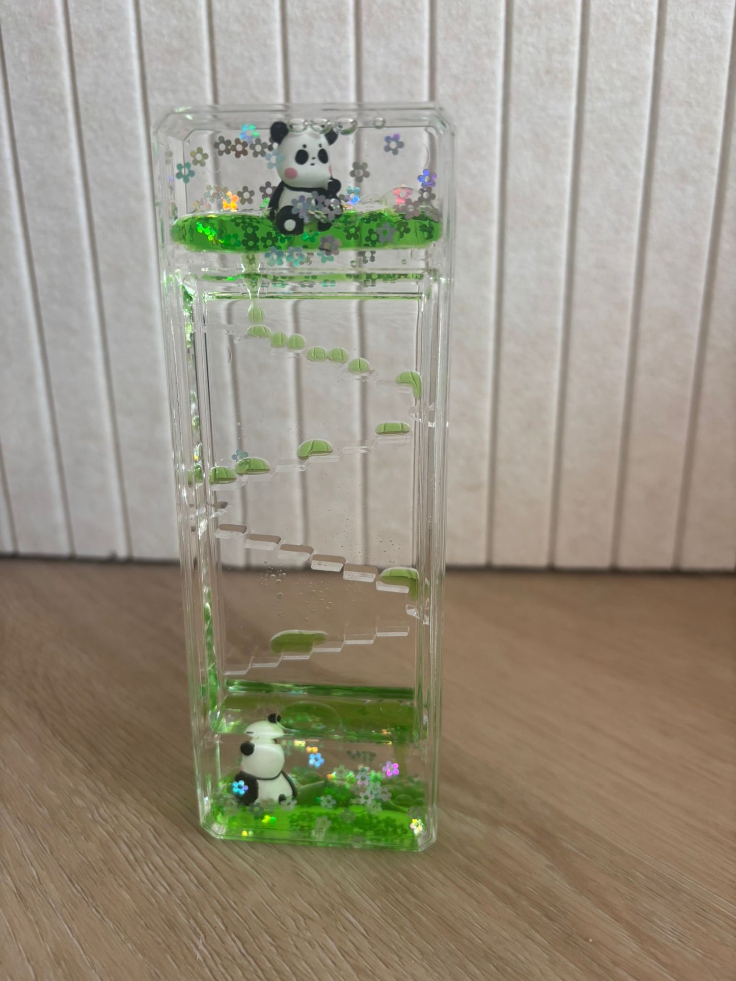 Panda glijbaan/zandloper