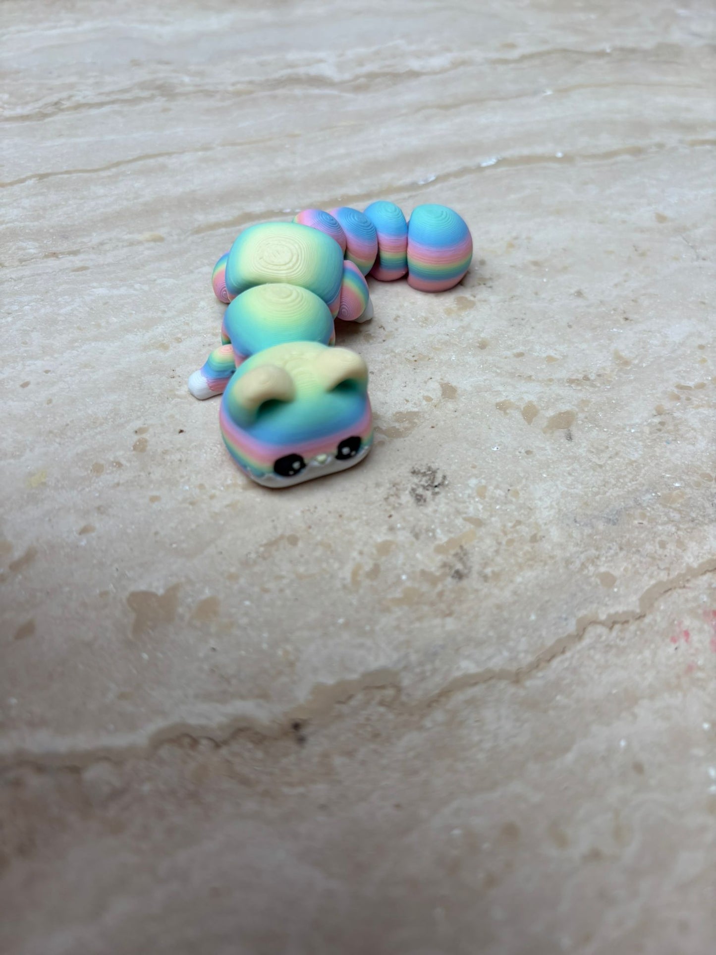Friemel speelgoed fidget regenboogkat