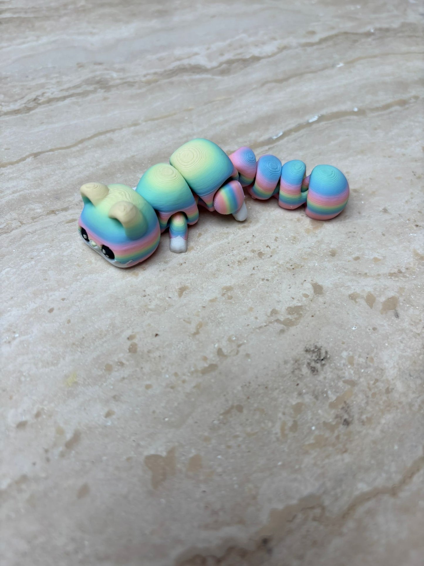 Friemel speelgoed fidget regenboogkat