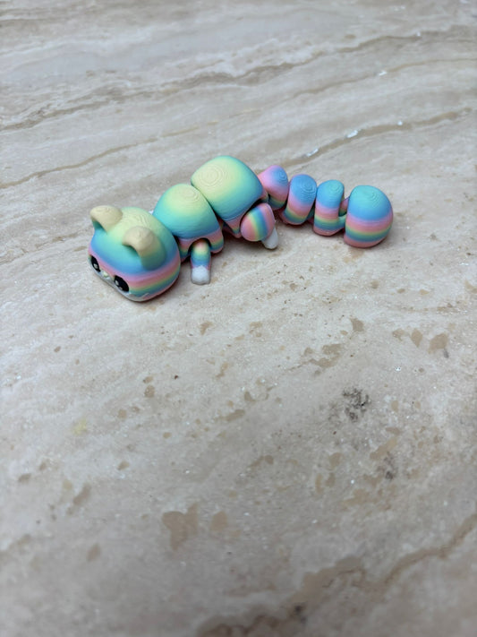 Friemel speelgoed fidget regenboogkat
