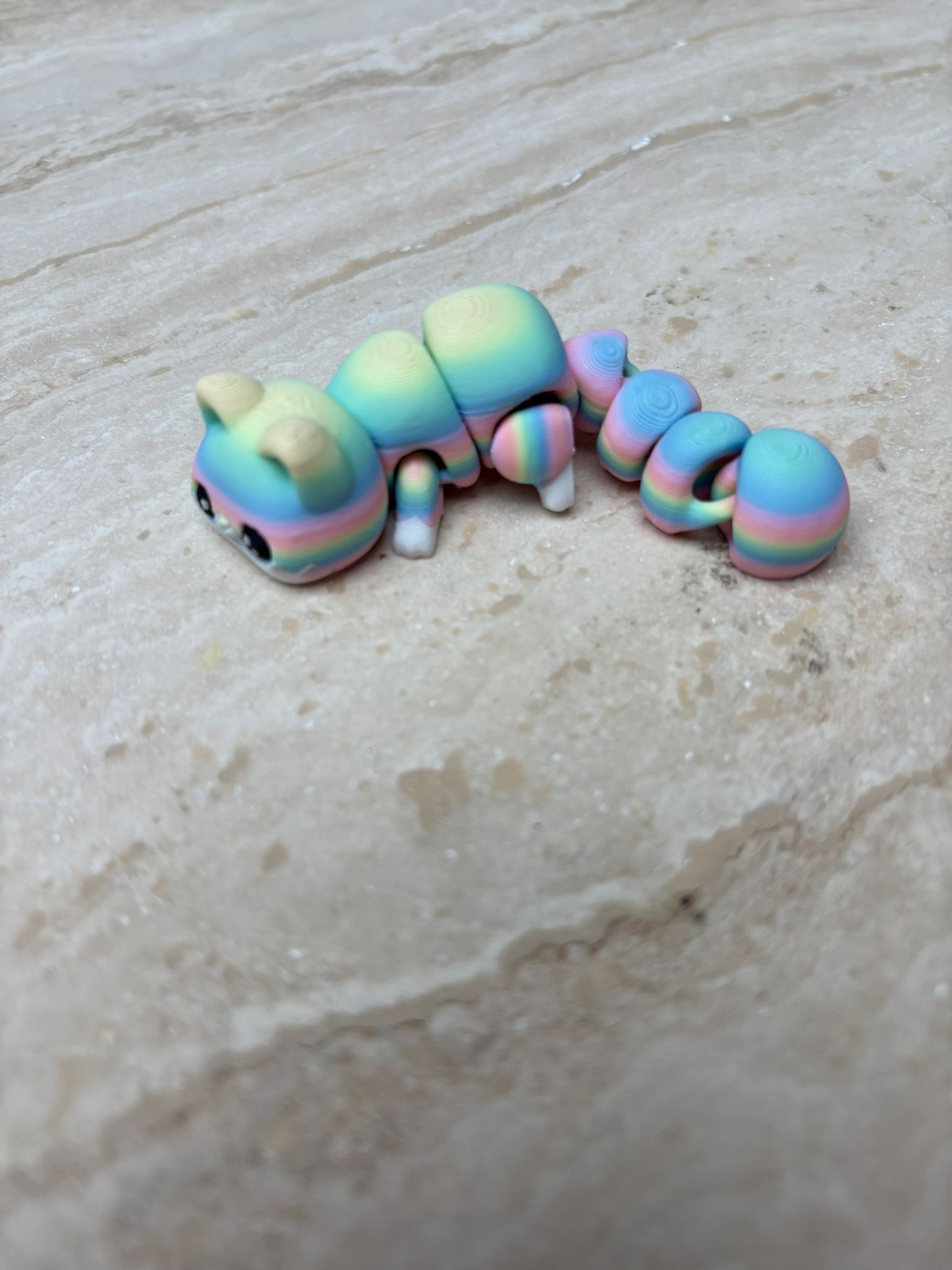 Friemel speelgoed fidget regenboogkat