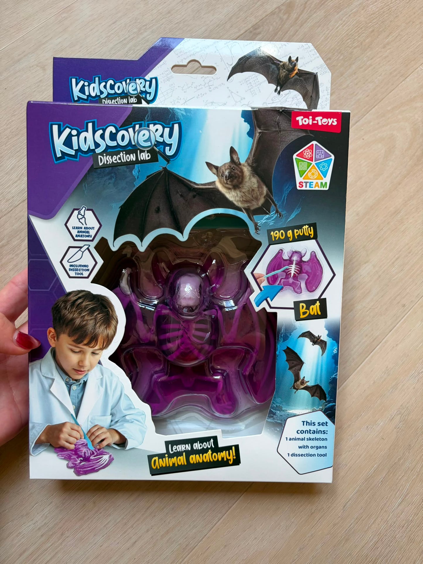 Toi-Toys Slijm uitgraafset dier met tool
