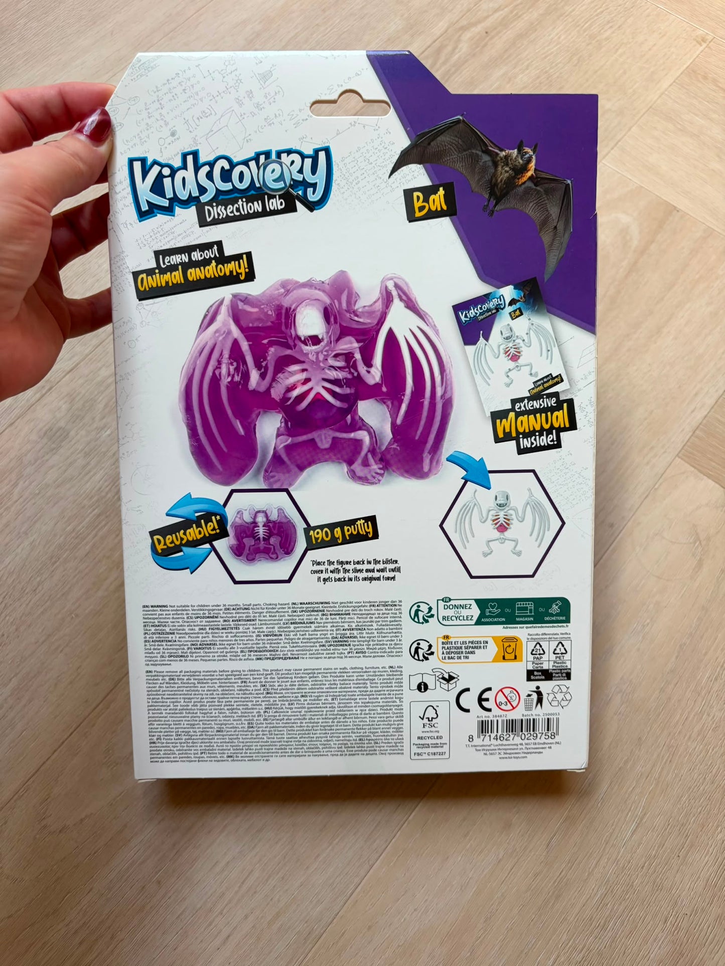 Toi-Toys Slijm uitgraafset dier met tool