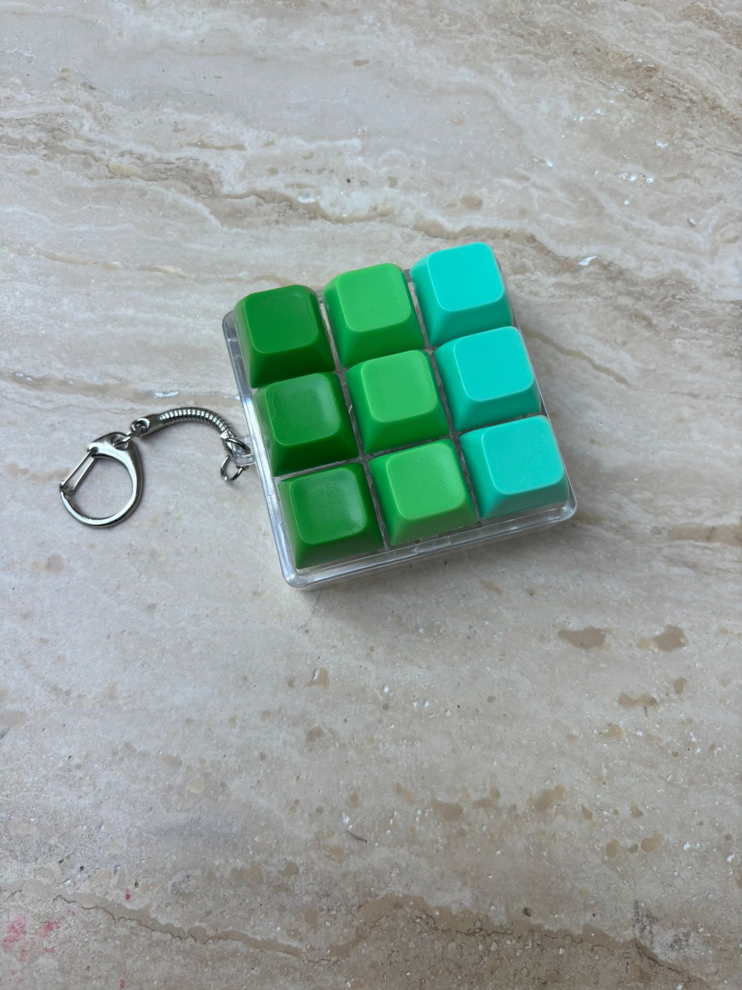 Klikker groen/turquoise