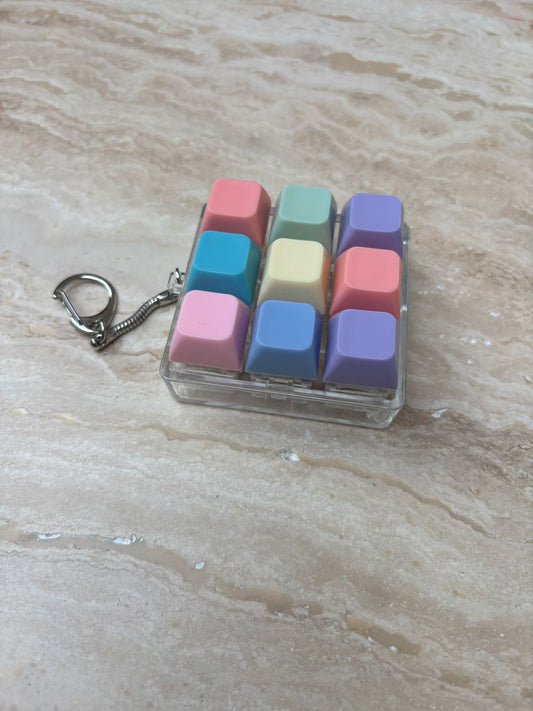 Klikker toetsenbord sleutelhanger