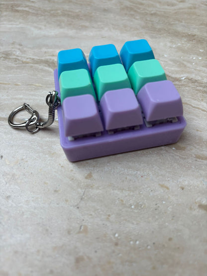 Klikker blauw groen paars