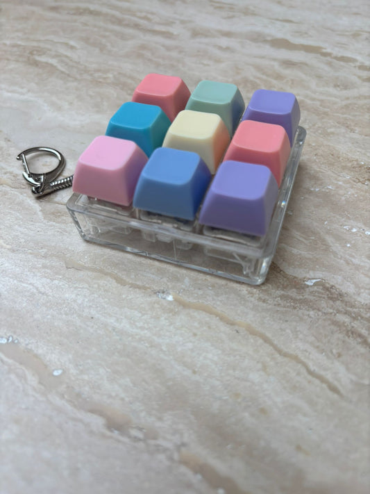 Klikker toetsenbord sleutelhanger