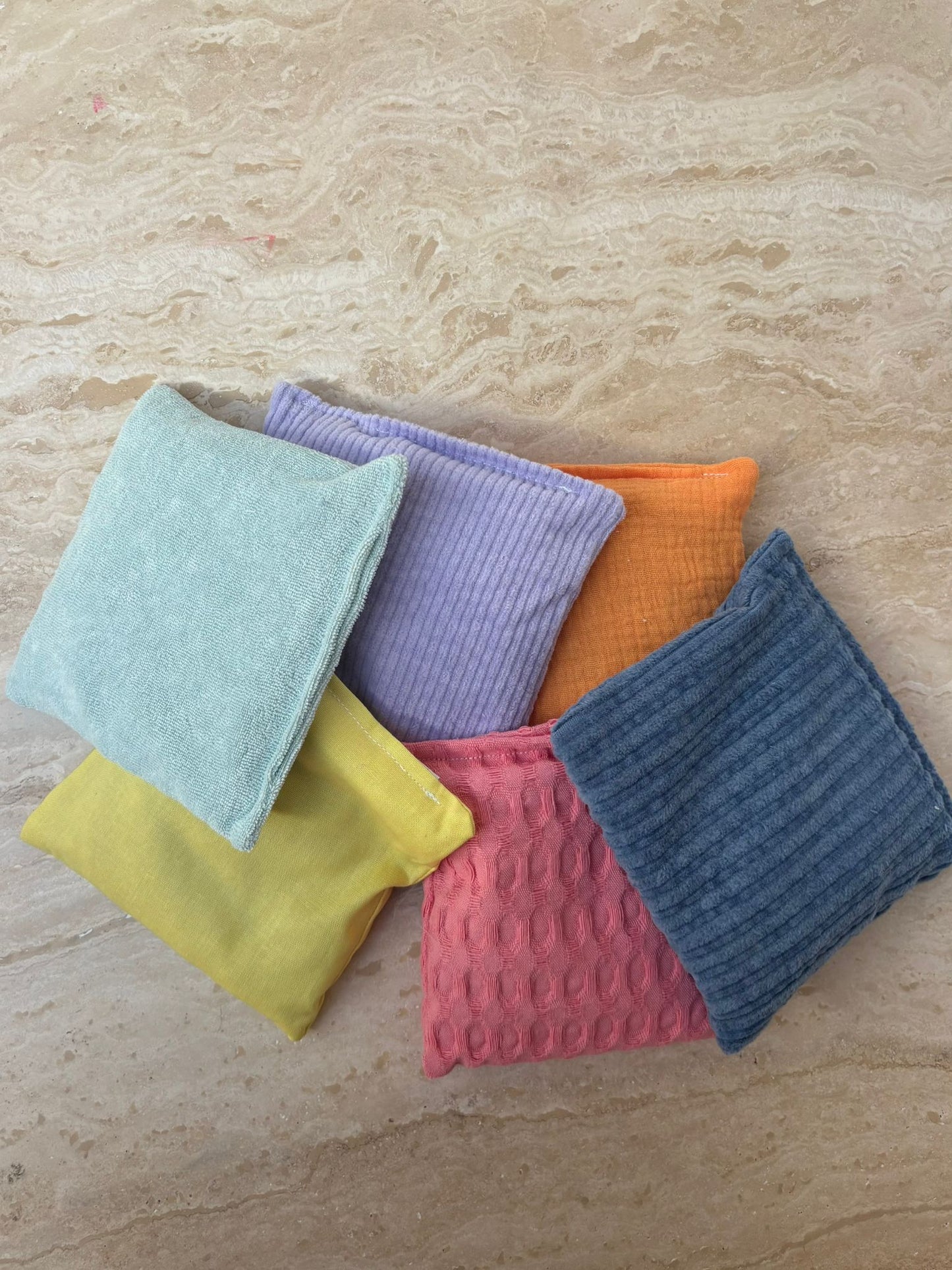 Kersenpittenzakjes, Sensorische pittenzakjes, sensory bean bag