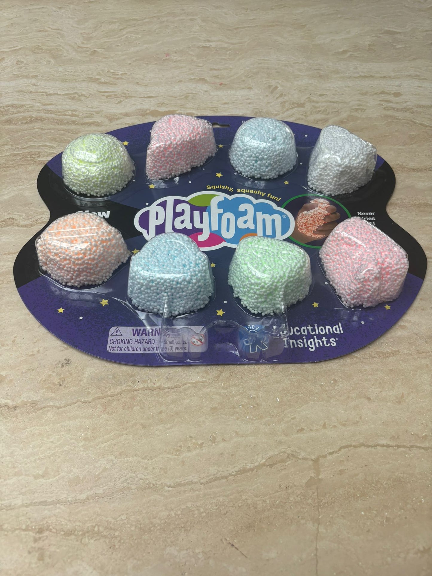 Playfoam glow in the dark 8 stuks