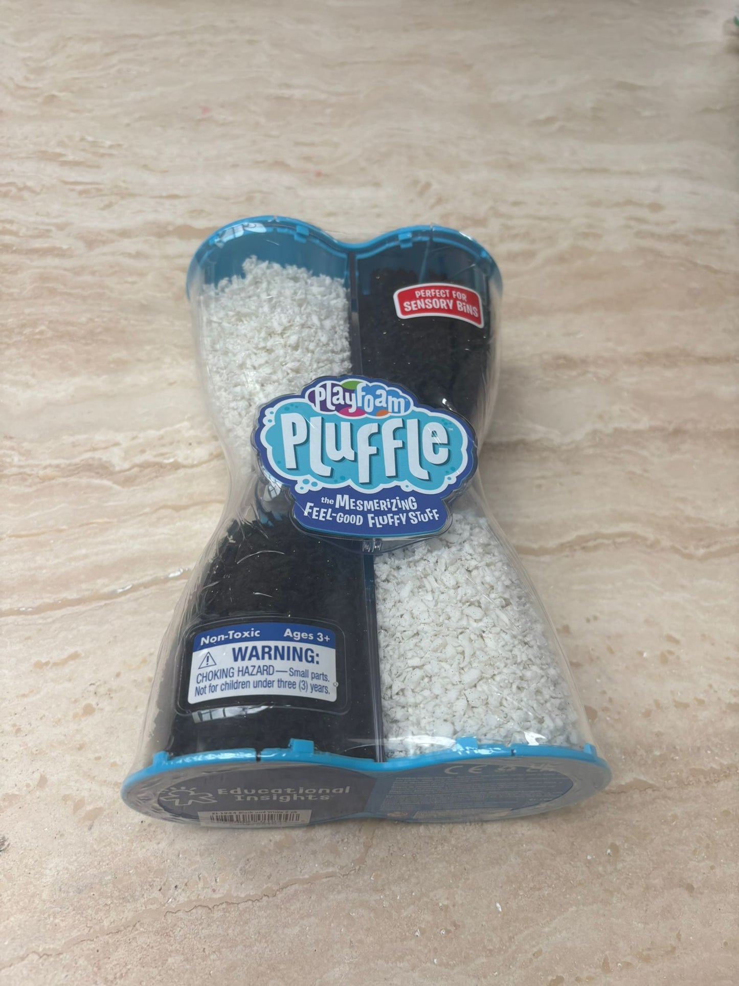 Playfoam Pluffle Twist zwart-wit
