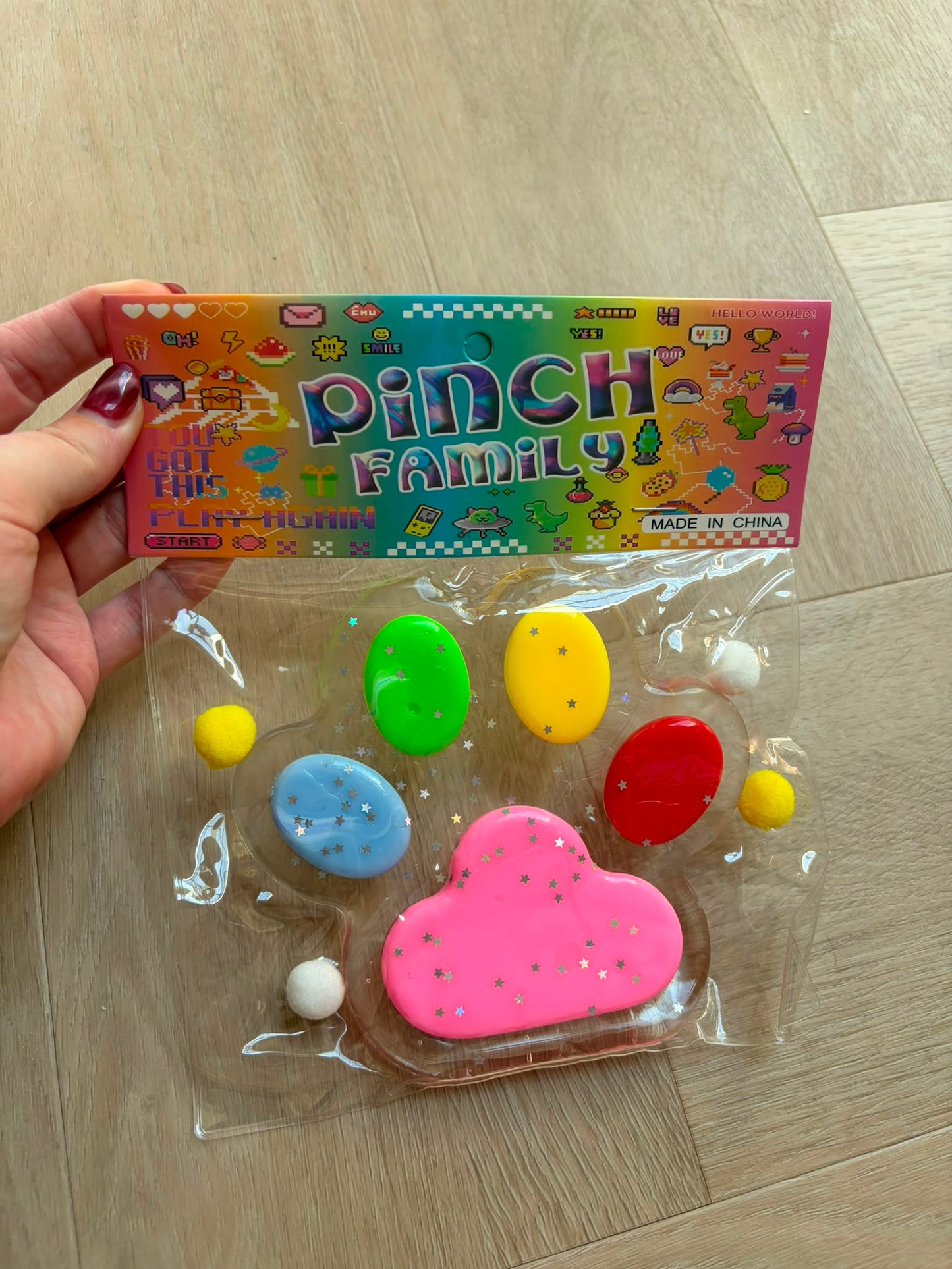 Pinch Family - Squishy Dierenpoot Groot
