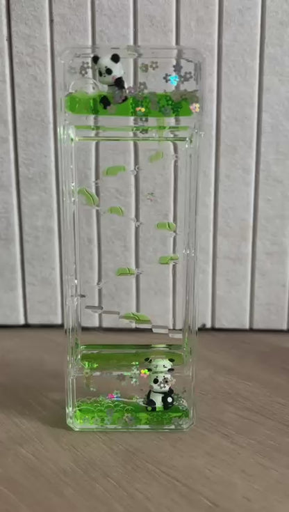 Panda glijbaan/zandloper