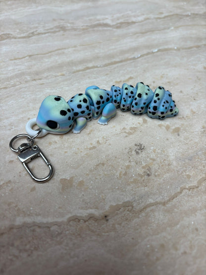 Friemelspeelgoed fidget Gekko met sleutelhanger