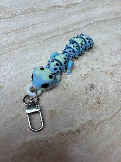 Friemelspeelgoed fidget Gekko met sleutelhanger