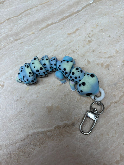 Friemelspeelgoed fidget Gekko met sleutelhanger