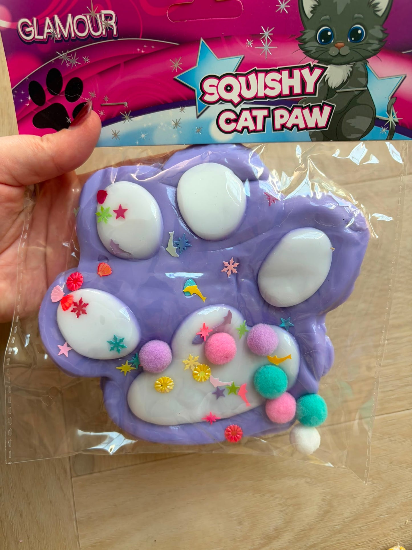 Squishy poot paars